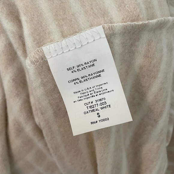 LUSH Long Sleeve Cozy Striped Sweatshirt - Small - Picture 3 of 4